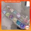 Set xà cừ ánh trai ẩn gel 12 màu trang trí móng, chuyên dùng làm nail