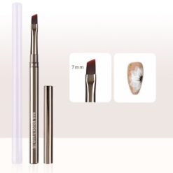 Cọ vẽ lông chồn cao cấp thân kim loại chuyên dùng làm nail